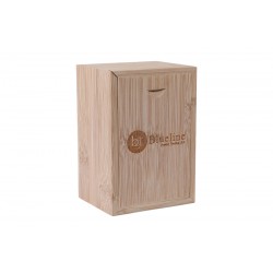 Bamboo Light Wood Slider Gift Box