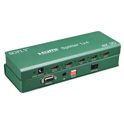 4K HDMI Splitter 1x4 With EDID Management 4K HDMI Splitter 1x4 With EDID Management