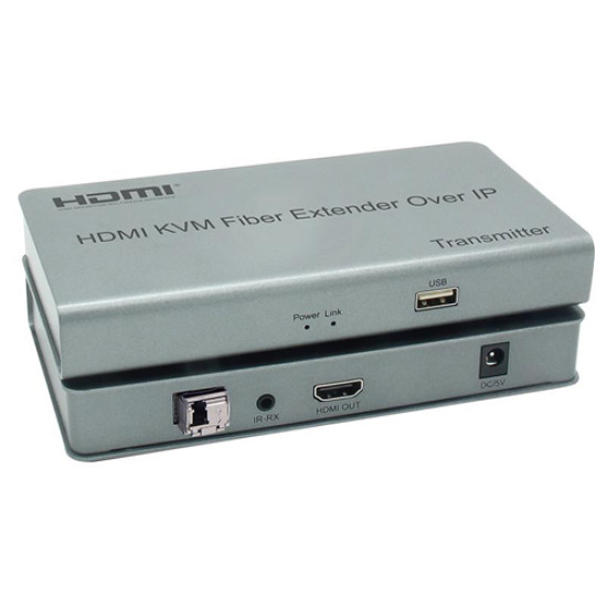 20KM HDMI KVM Fiber Extender OVER IP